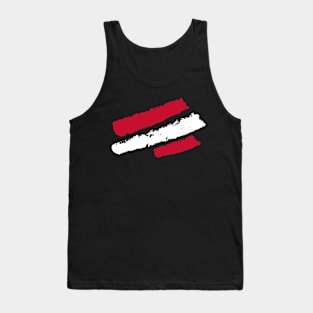 Austria Flag  - Vintage Tank Top